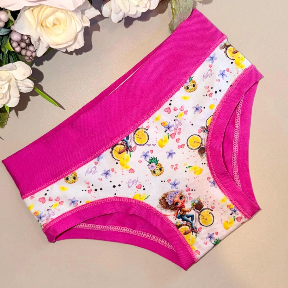 Dívčí kalhotky Emy Bimba B3016 rosa 8