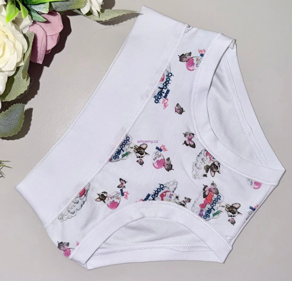 Dětské kalhotky Emy B3012 bianco 2