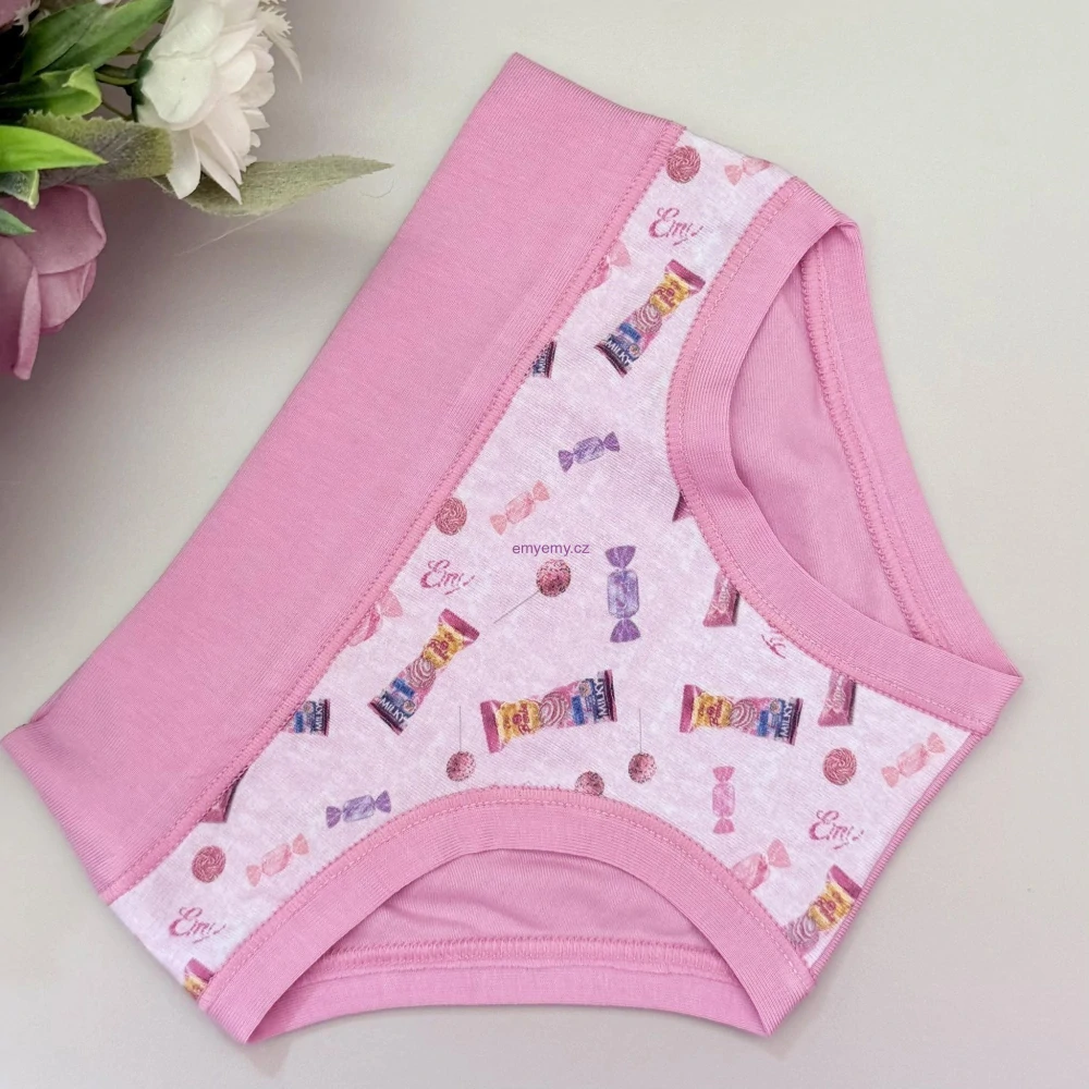 Dívčí spodní prádlo Emy Bimba B3004 pink 5