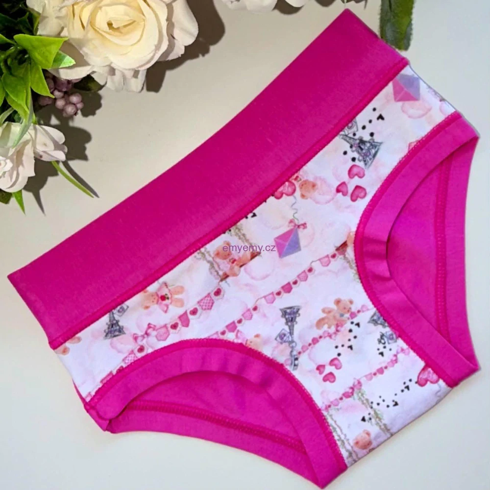 Dětské kalhotky Emy B3026 rosa