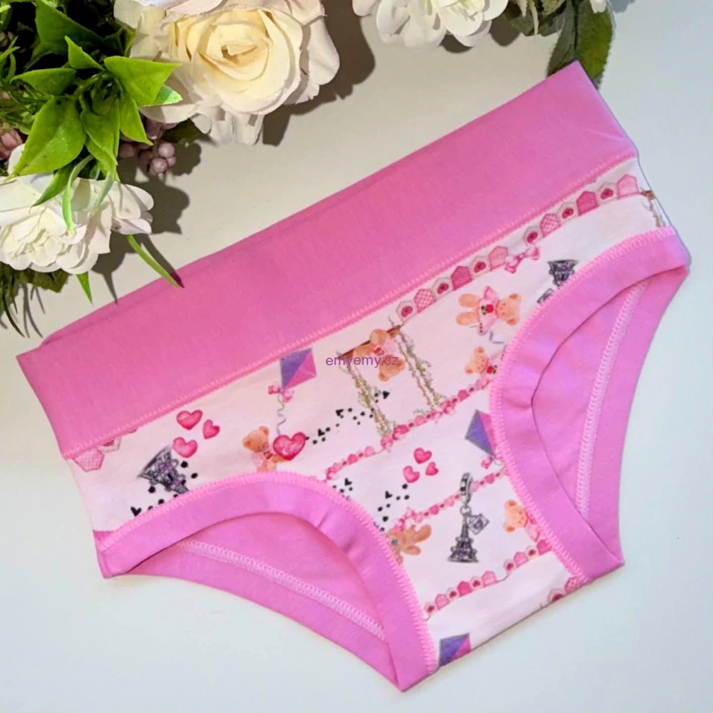 Dětské kalhotky Emy B3026 pink