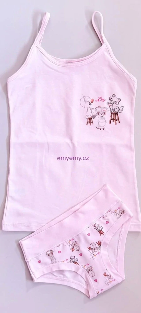 Dívčí set Emy Bimba SS753+B3022 barbie