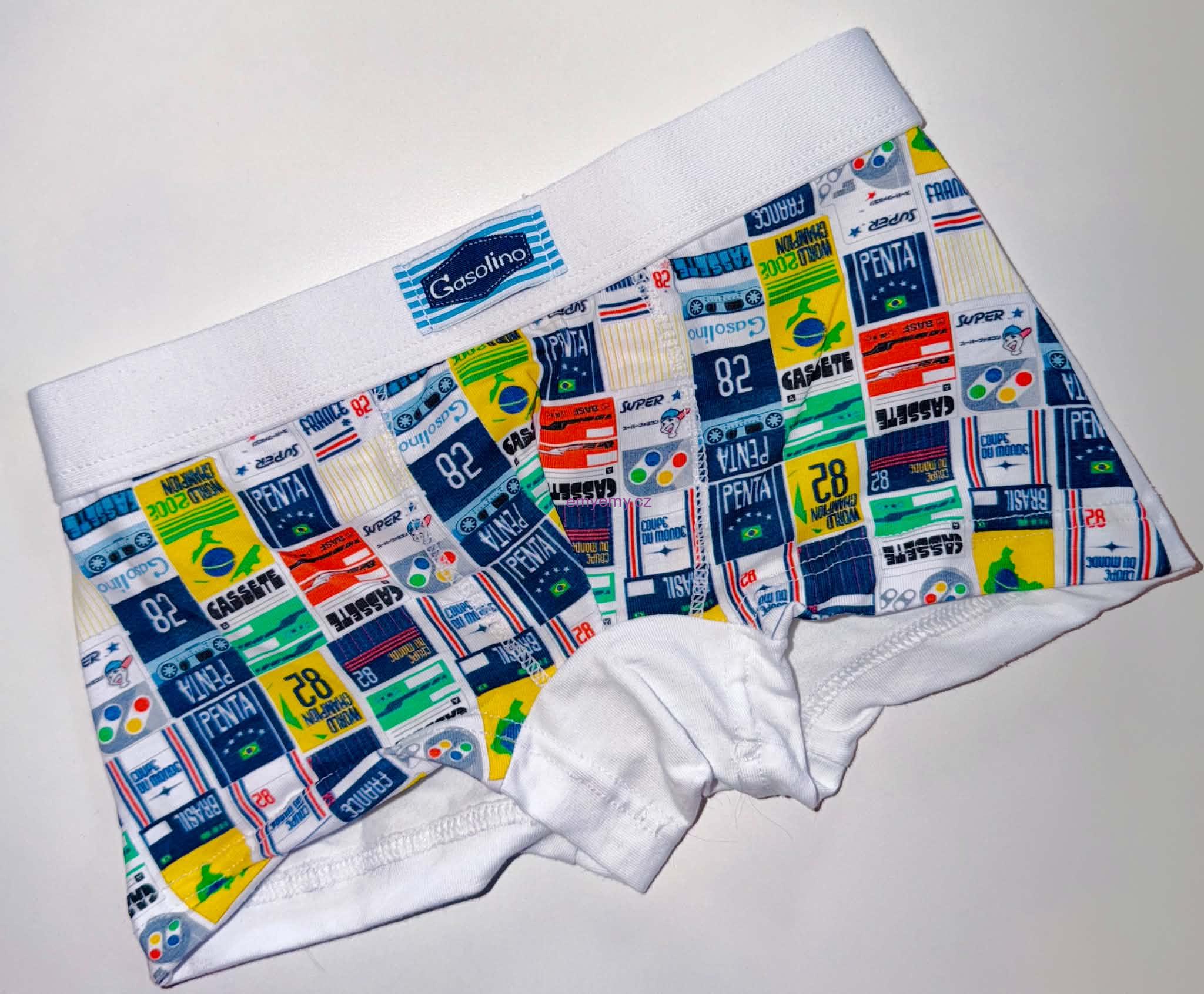 Chlapecké boxerky Gasolino U3876/F bianco