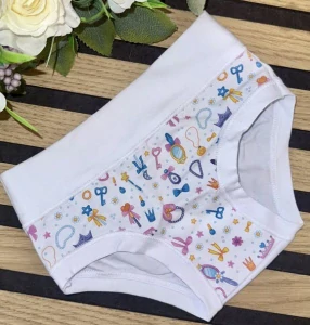 Dívčí kalhotky ALVADA B9508 bianco 3
