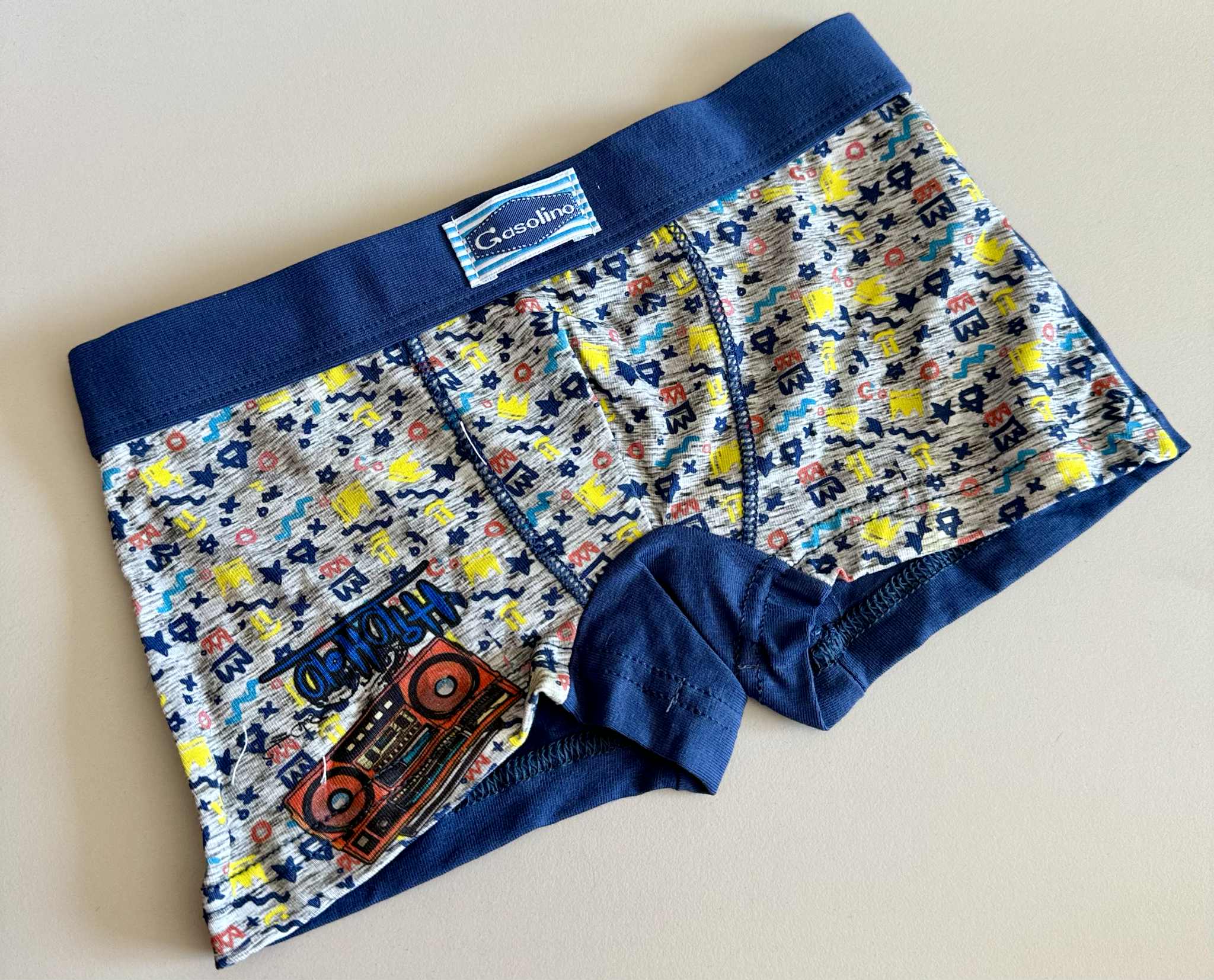 Chlapecké boxerky Gasolino  U3792/F jeans 2