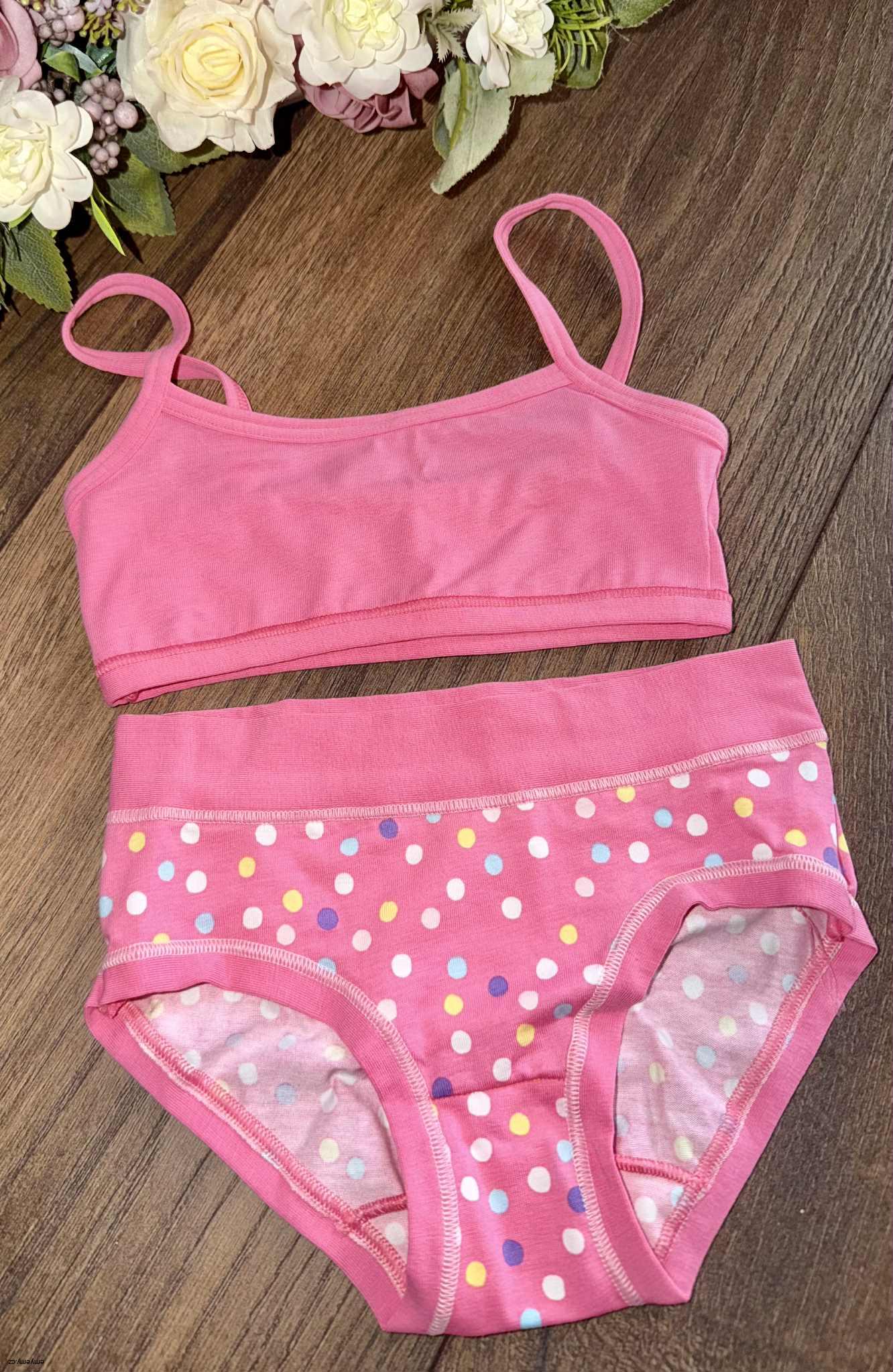 Dívčí set  Cotonella  AB300 cipria   12