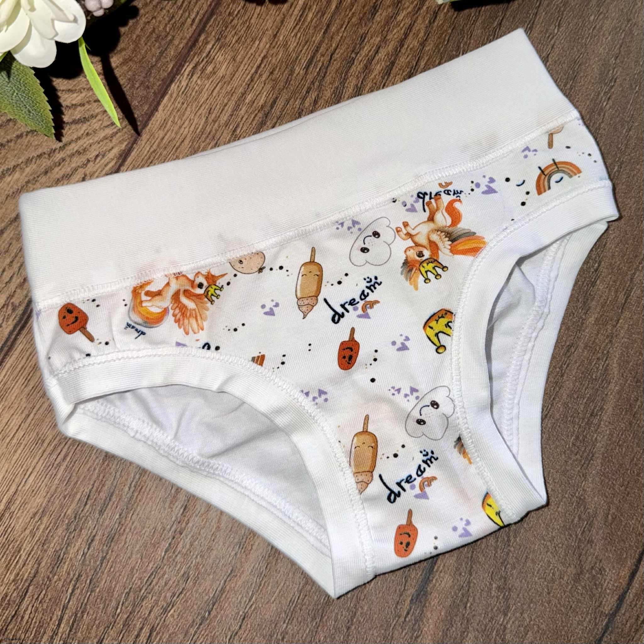Dívčí spodní prádlo Emy Bimba B2950 bianco 3