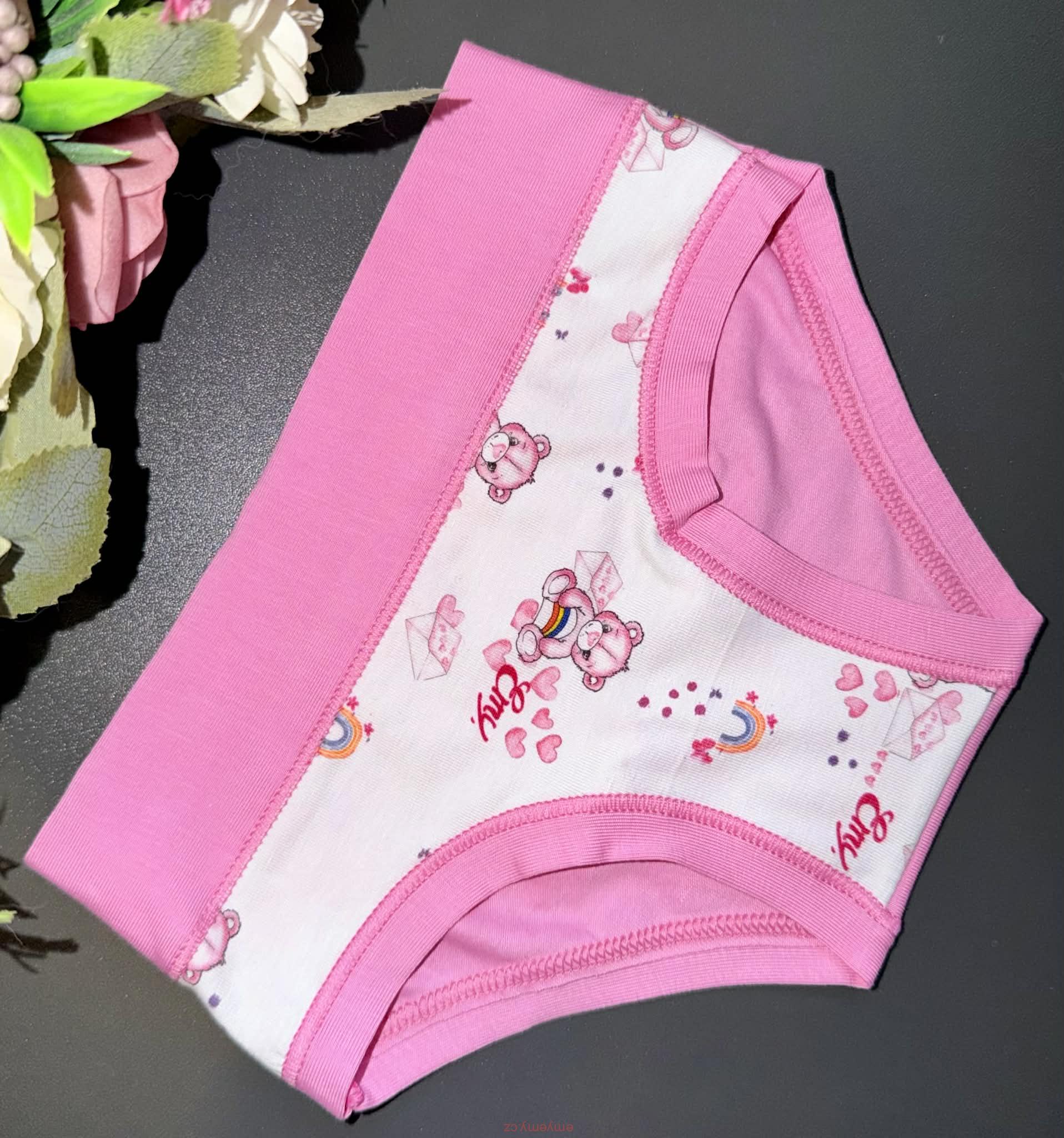 Dívčí spodní prádlo Emy Bimba B2992 pink 5