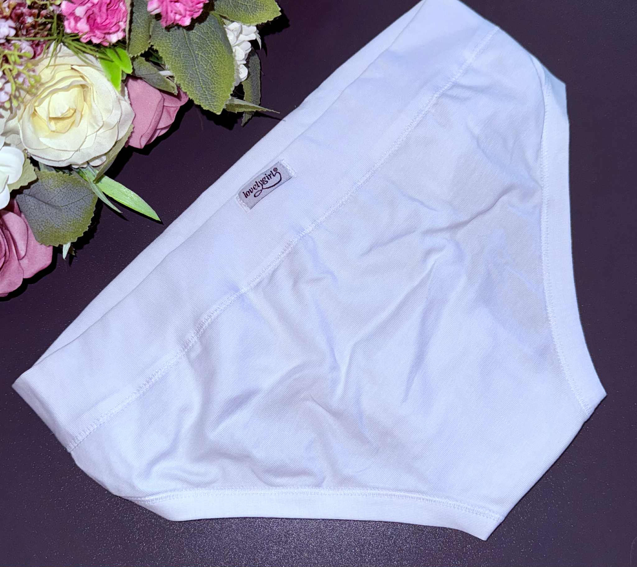 Dámské kalhotky Lovelygirl 6759D bianco 3