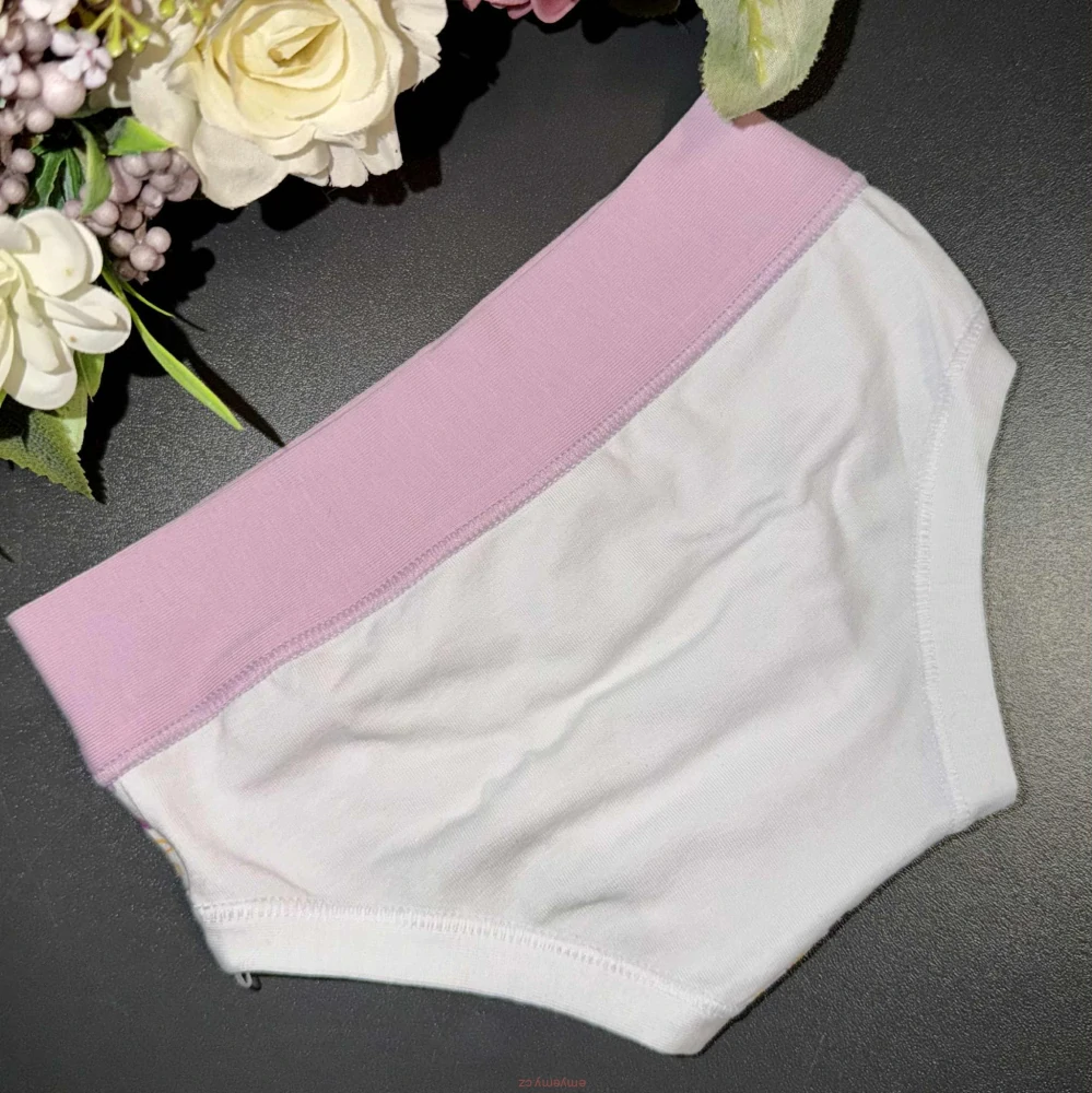 Dívčí kalhotky ALVADA B9708   bianco old  3