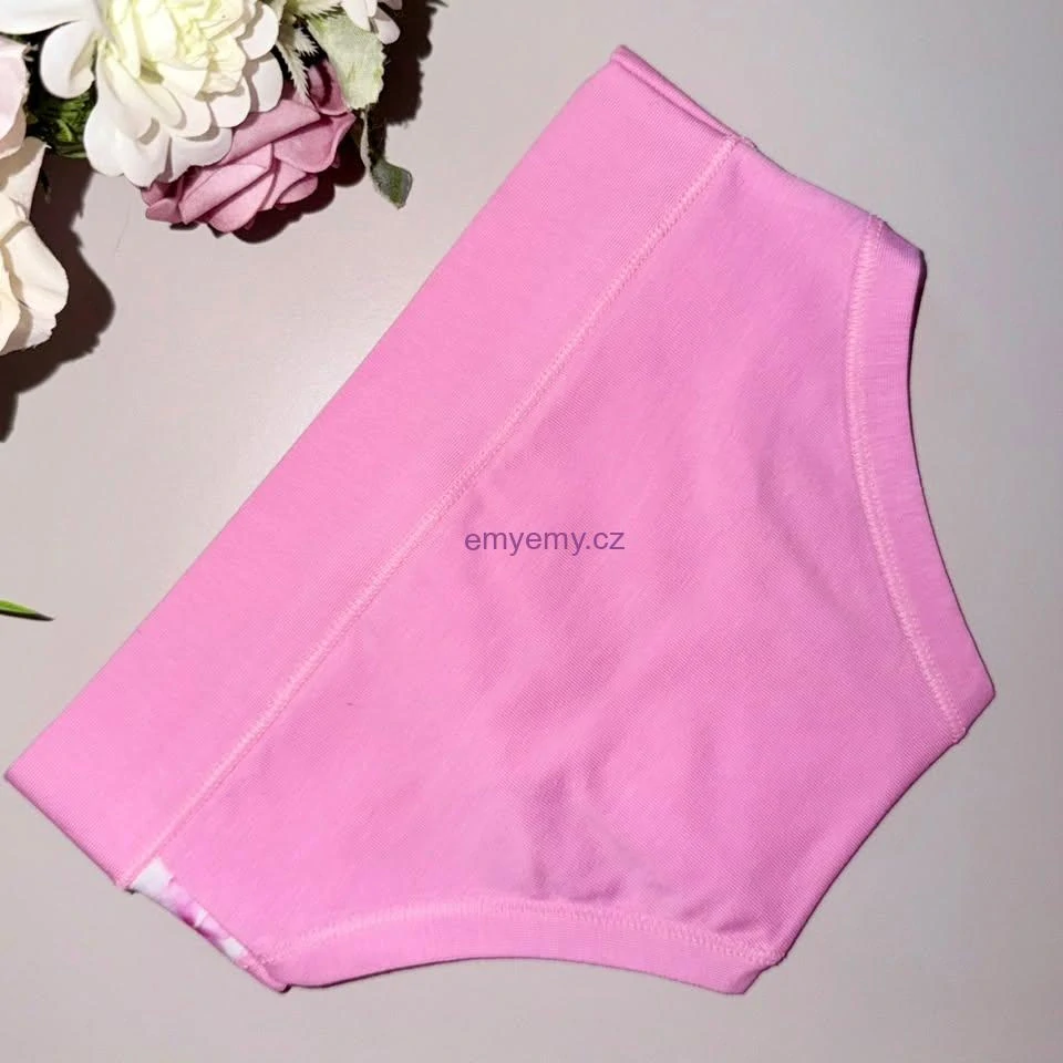 Dívčí kalhotky Lovelygirl B3014 pink 13/14