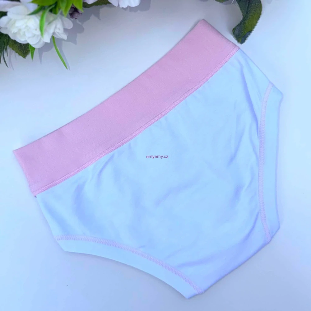 Dívčí kalhotky ALVADA B9822 bianco orch
