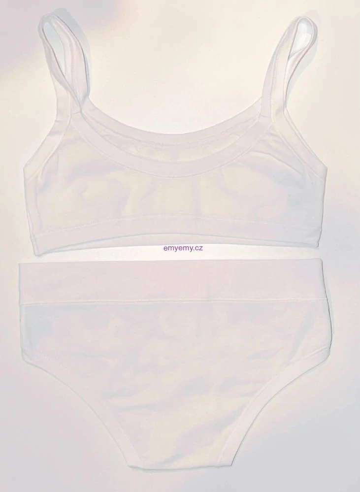 Dívčí set Emy Bimba bb598+B2508 bianco