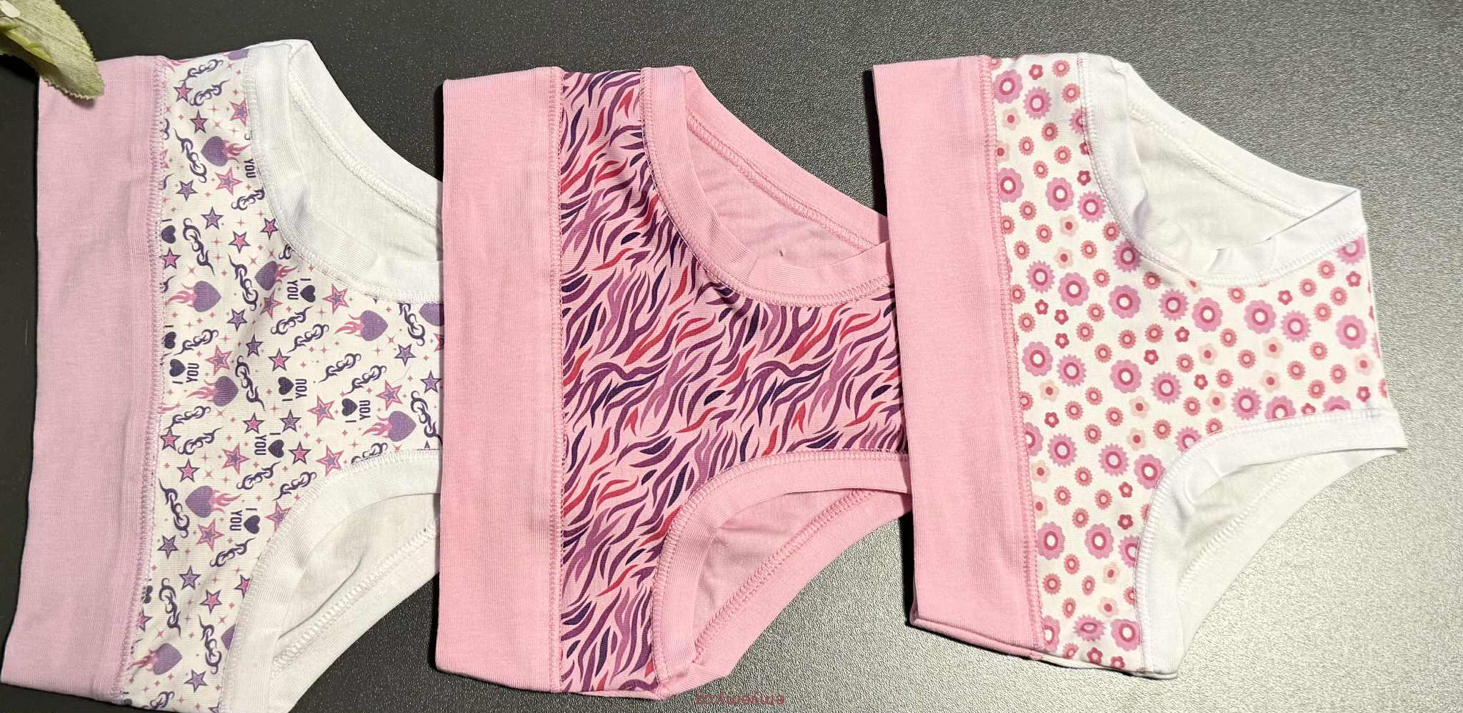 Dívčí kalhotky ALVADA B9704 bianco/pink 8