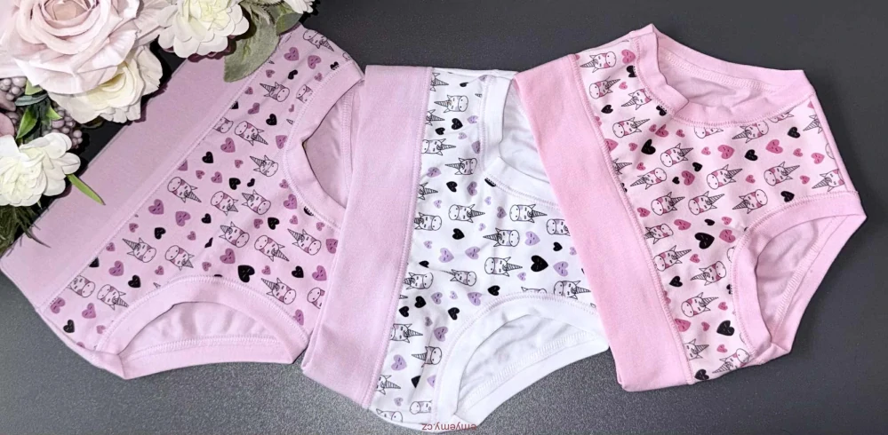Dívčí kalhotky ALVADA B9716 pink   8