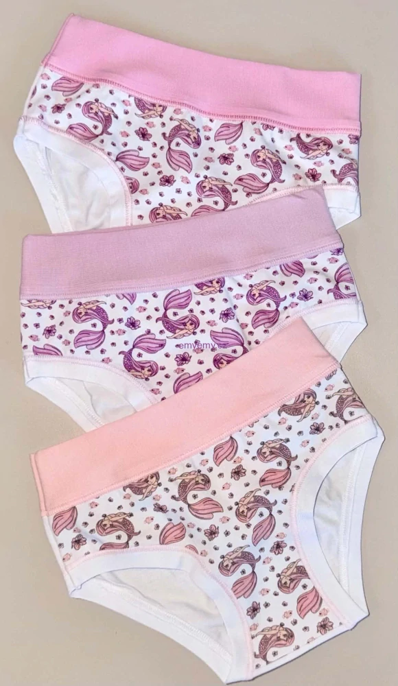 Dívčí kalhotky ALVADA B9822 bianco pink