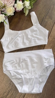 Dívčí kalhotky ALVADA C1906  bianco 11/12