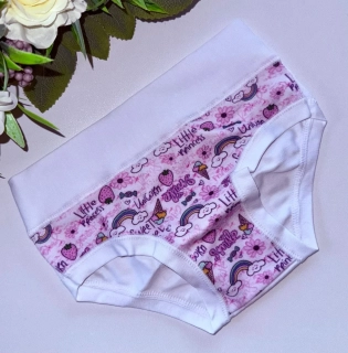 Dětské kalhotky Emy B2884 bianco