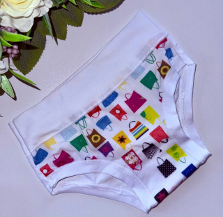 Dětské kalhotky Emy B2888 bianco