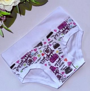 Dětské kalhotky Emy B2707 bianco